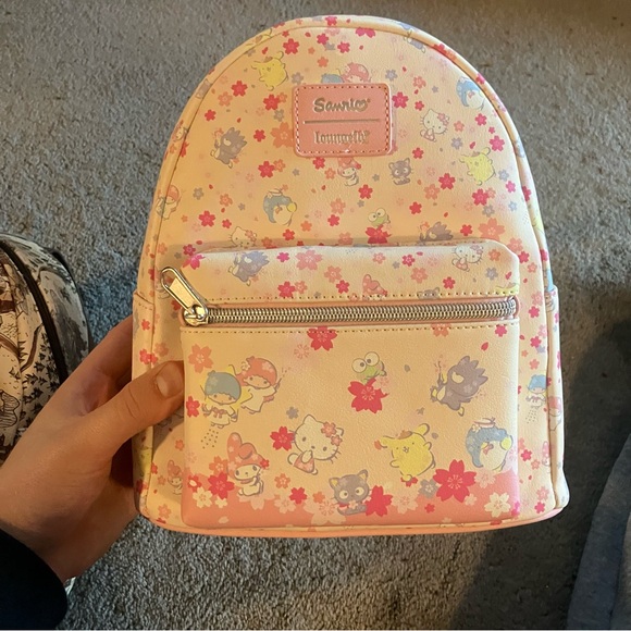 LOUNGEFLY MINI BACKPACK NEW W TAGS LOT (2) HARRY POTTER HELLO KITTY BLOSSOM - Picture 5 of 6
